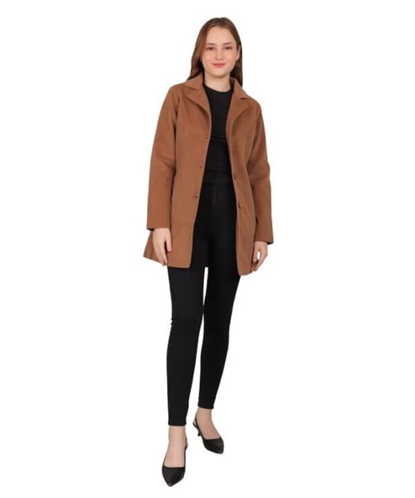 EX-P India Long Winter Wear Velvet Jacket For Women's