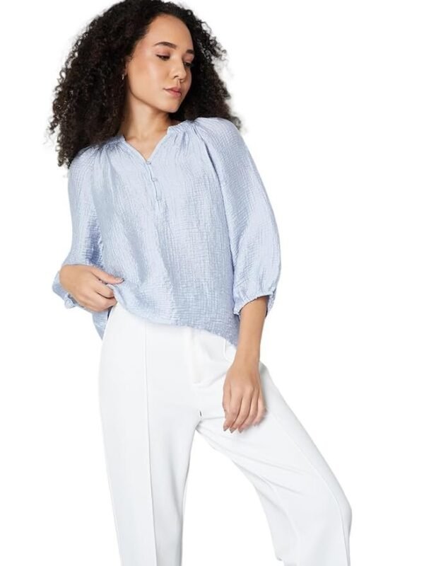 Max Women's Solid Regular Fit Shirt