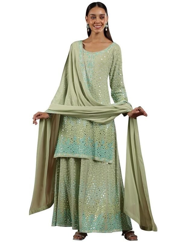 Libas Art Women's Georgette Kurta Set