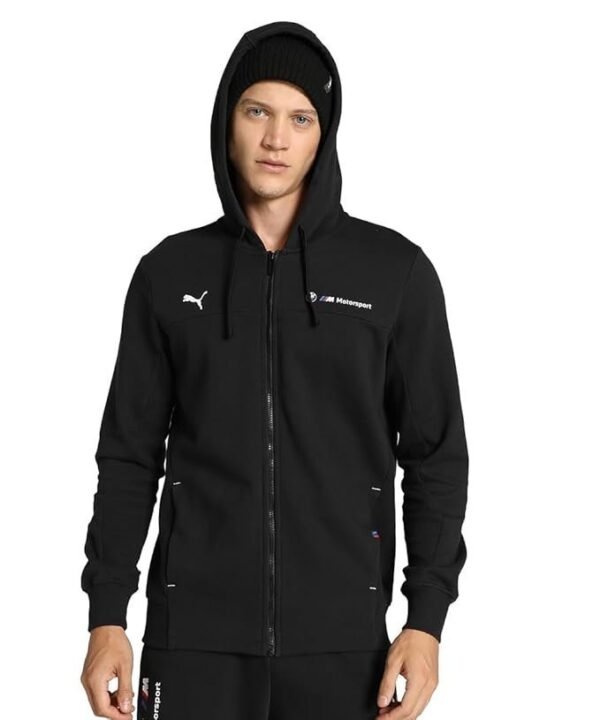 Puma Cotton Blend Men Standard Length Jacket