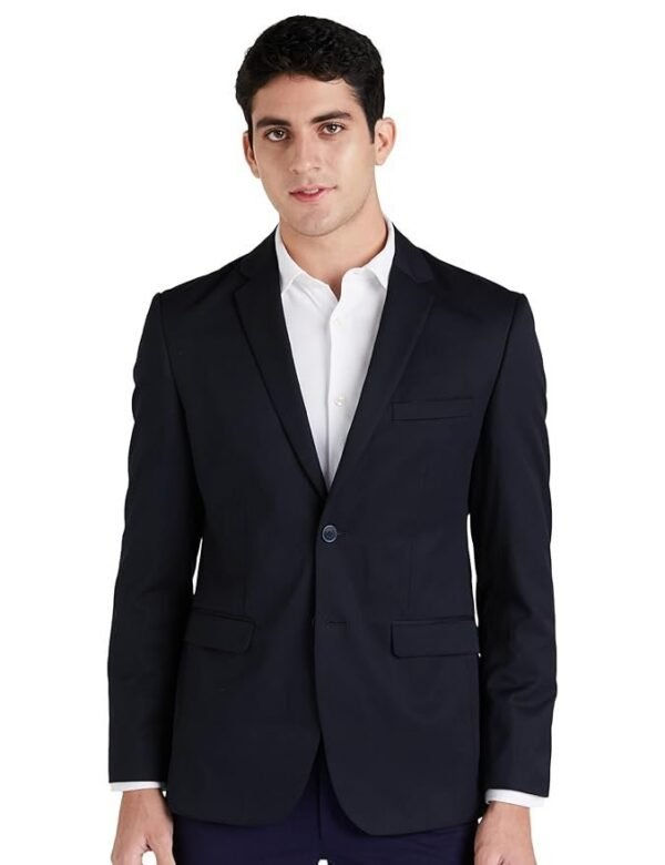 Peter England Neo-Slim Fit Solid Blazer