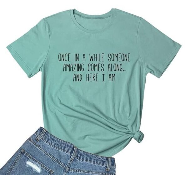 BLACKMYTH Women's Graphic Funny T Shirt Cute Tops Teen Girl Tee