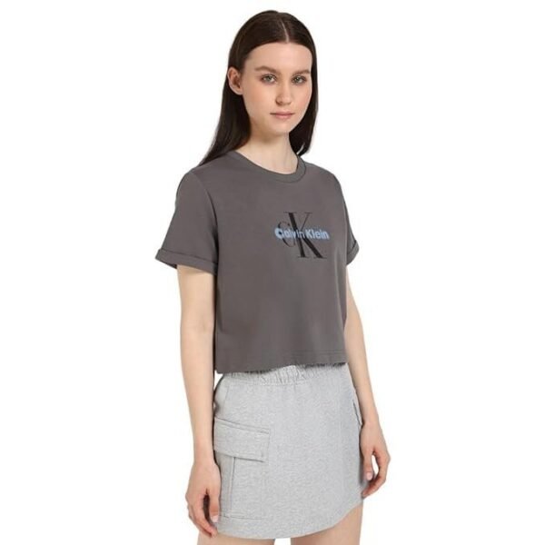 Calvin Klein Jeans Women's Solid Regular Fit T-Shirt