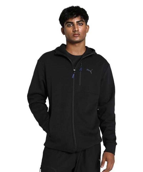 Puma Men's Cotton Blend Regular Jacket